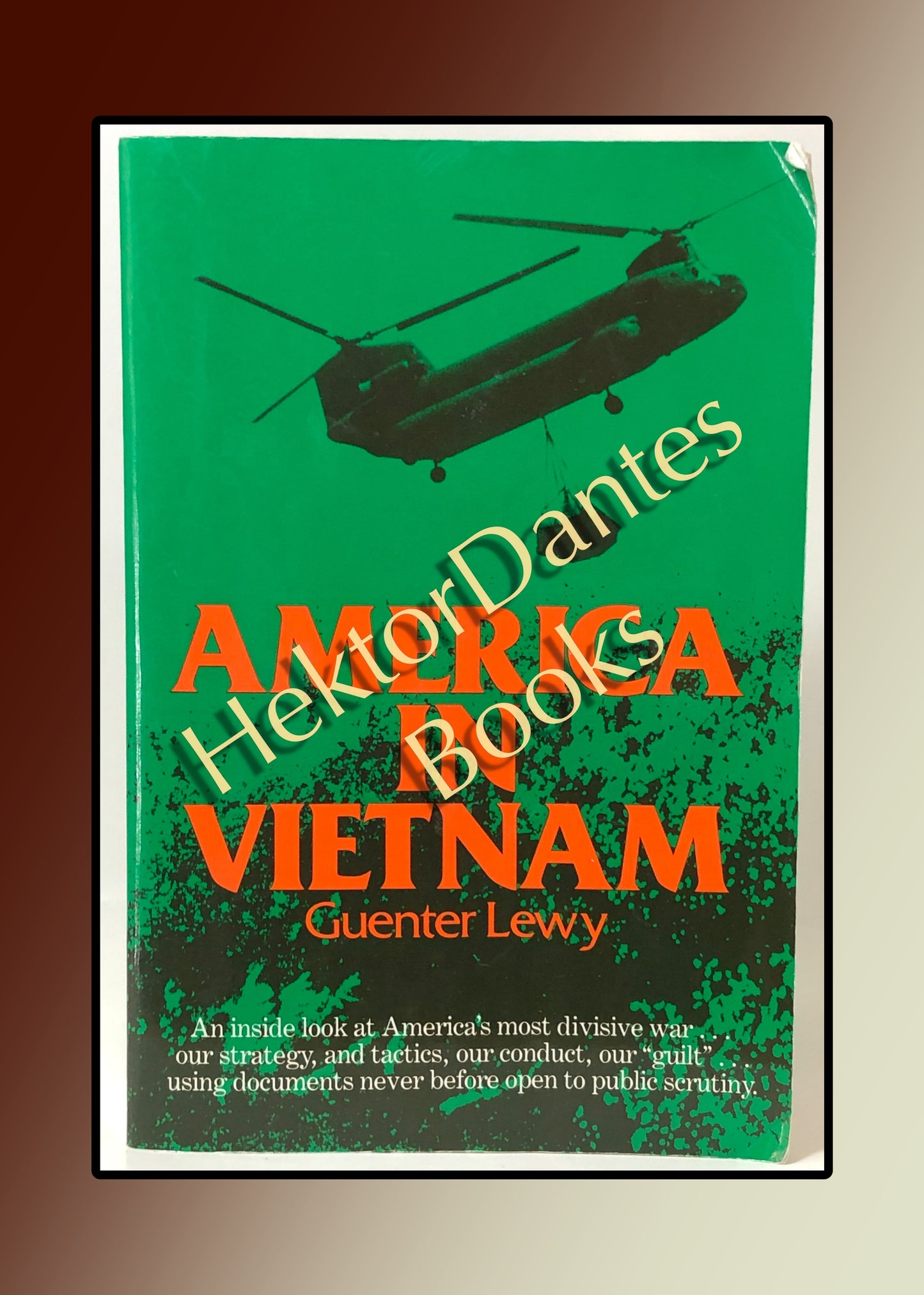 America in Vietnam by Guenter Lewy (1980 Softcover)