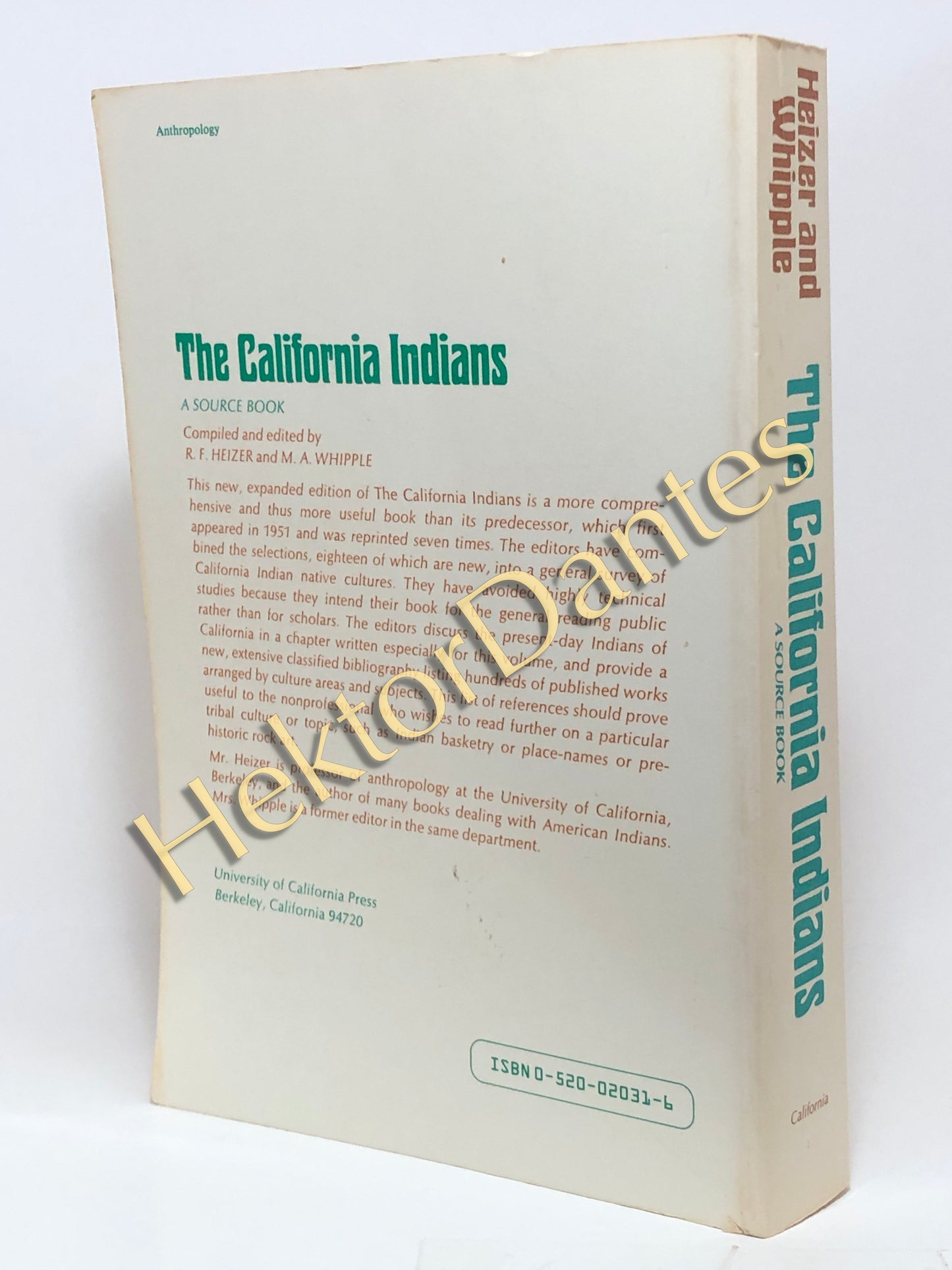 The California Indians: A Source Book, 2nd edition (1971)