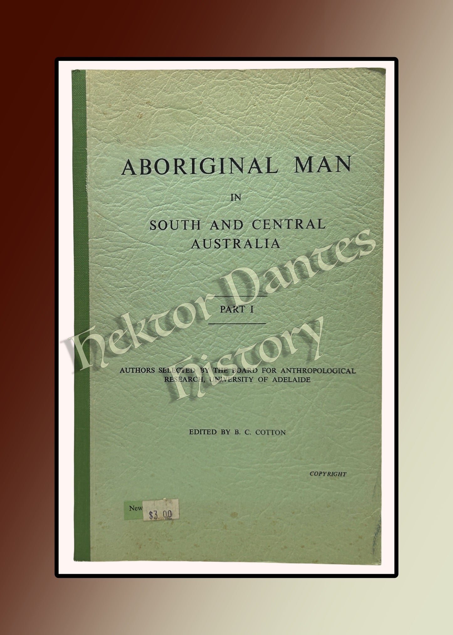 Aboriginal Man in South and Central Australia (1966)