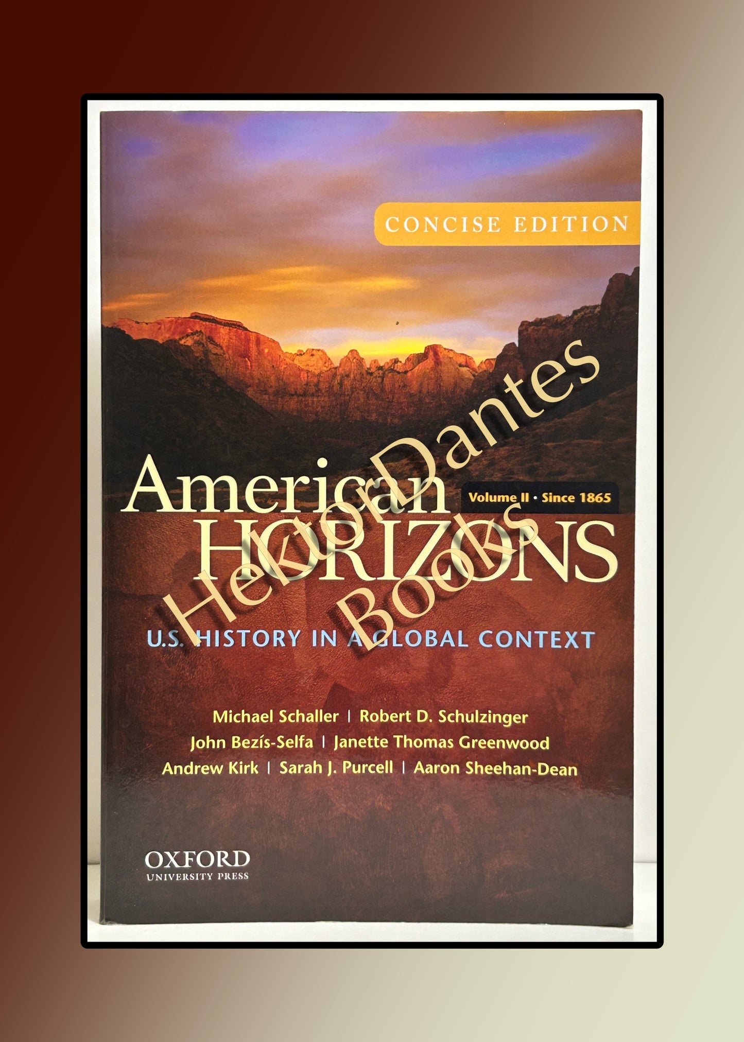 American Horizons: U.S. History in a Global Context vol II (2013)