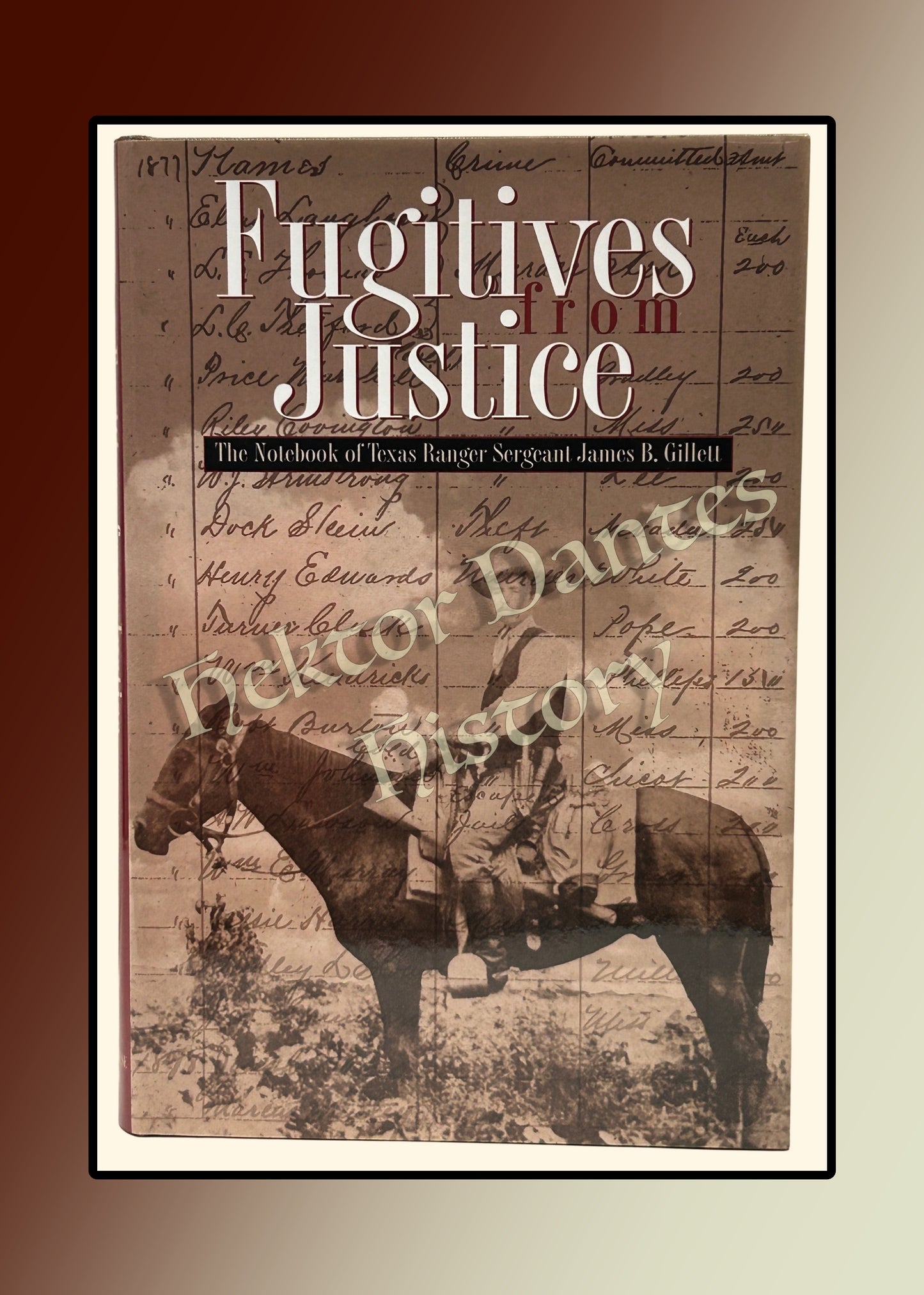 Fugitives from Justice: The Notebook of Texas Ranger Sergeant James B. Gillett (1997)